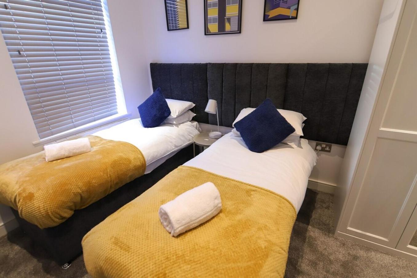 New- Modern 2Br Apt Wifi Sleep5 City Centre Шеффілд Екстер'єр фото