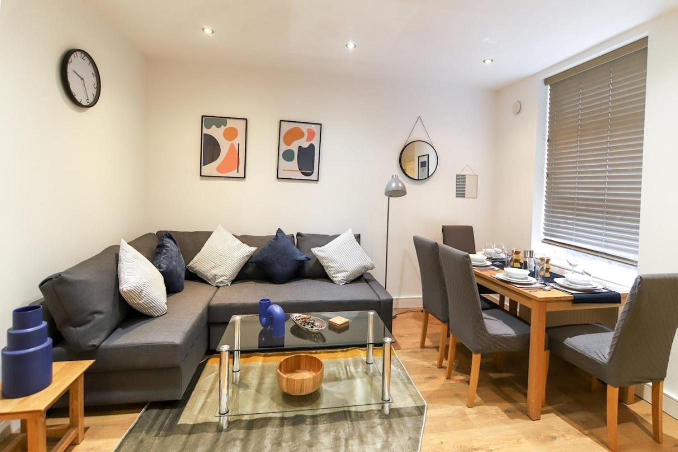 New- Modern 2Br Apt Wifi Sleep5 City Centre Шеффілд Екстер'єр фото
